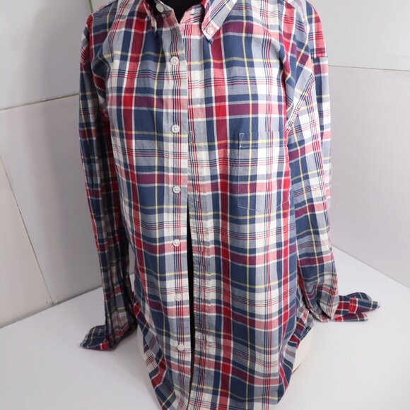 j crew men's  flex  washed. shirts size us XL - Picture 4 of 8